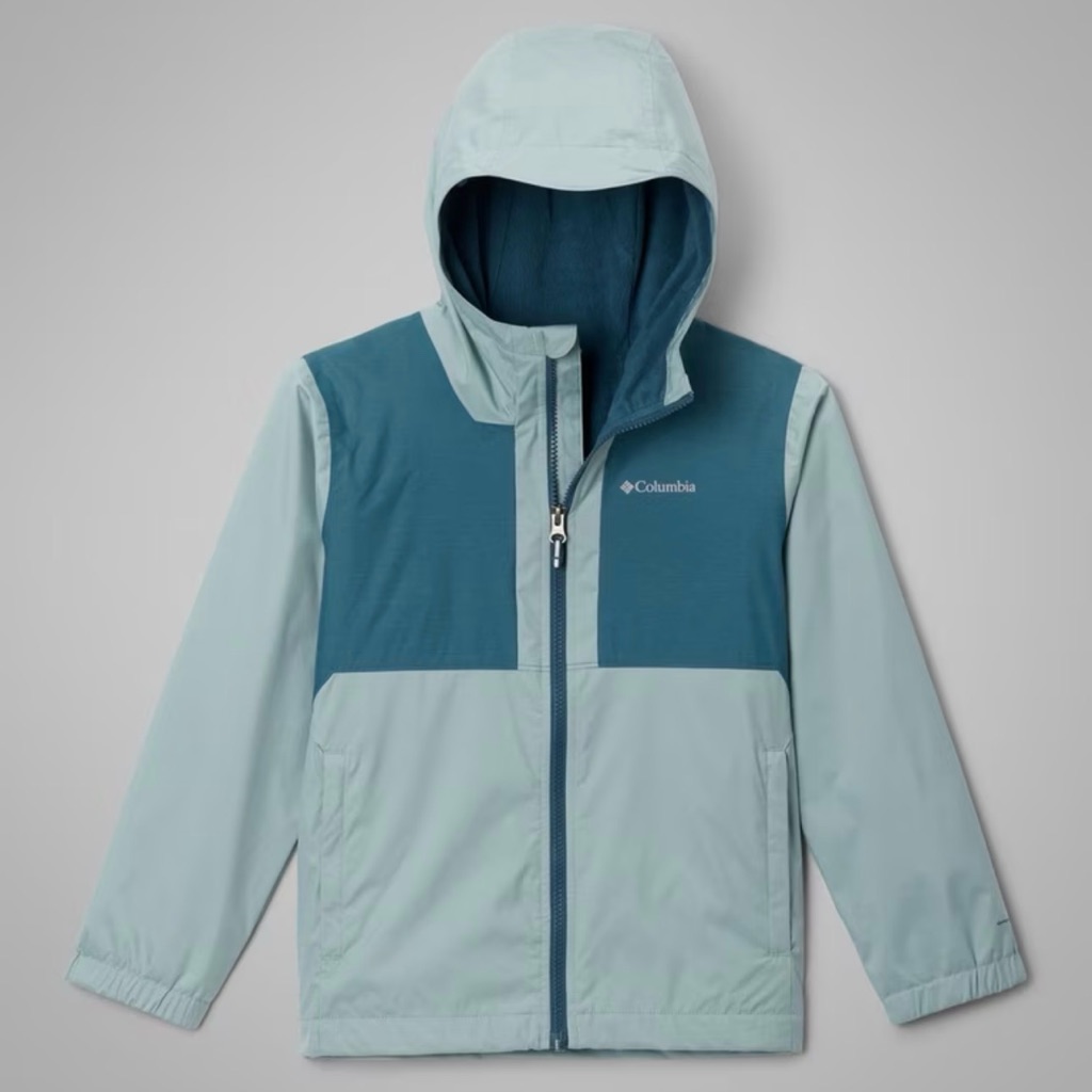 Columbia Boys Rainy Trails Ii Fleece Lined Jacket (Size: L)